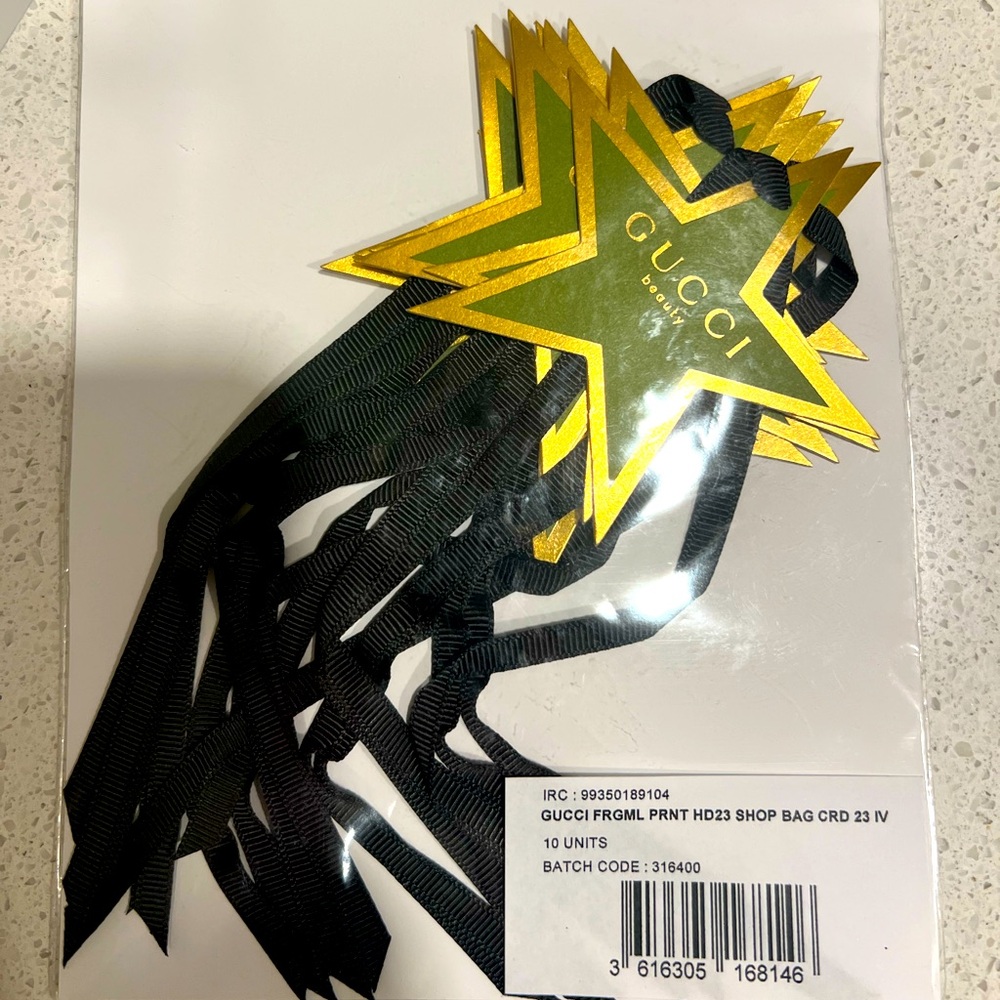 34 pcs GUCCI Star ornaments Christmas Tree Decoration - Picture 3 of 5